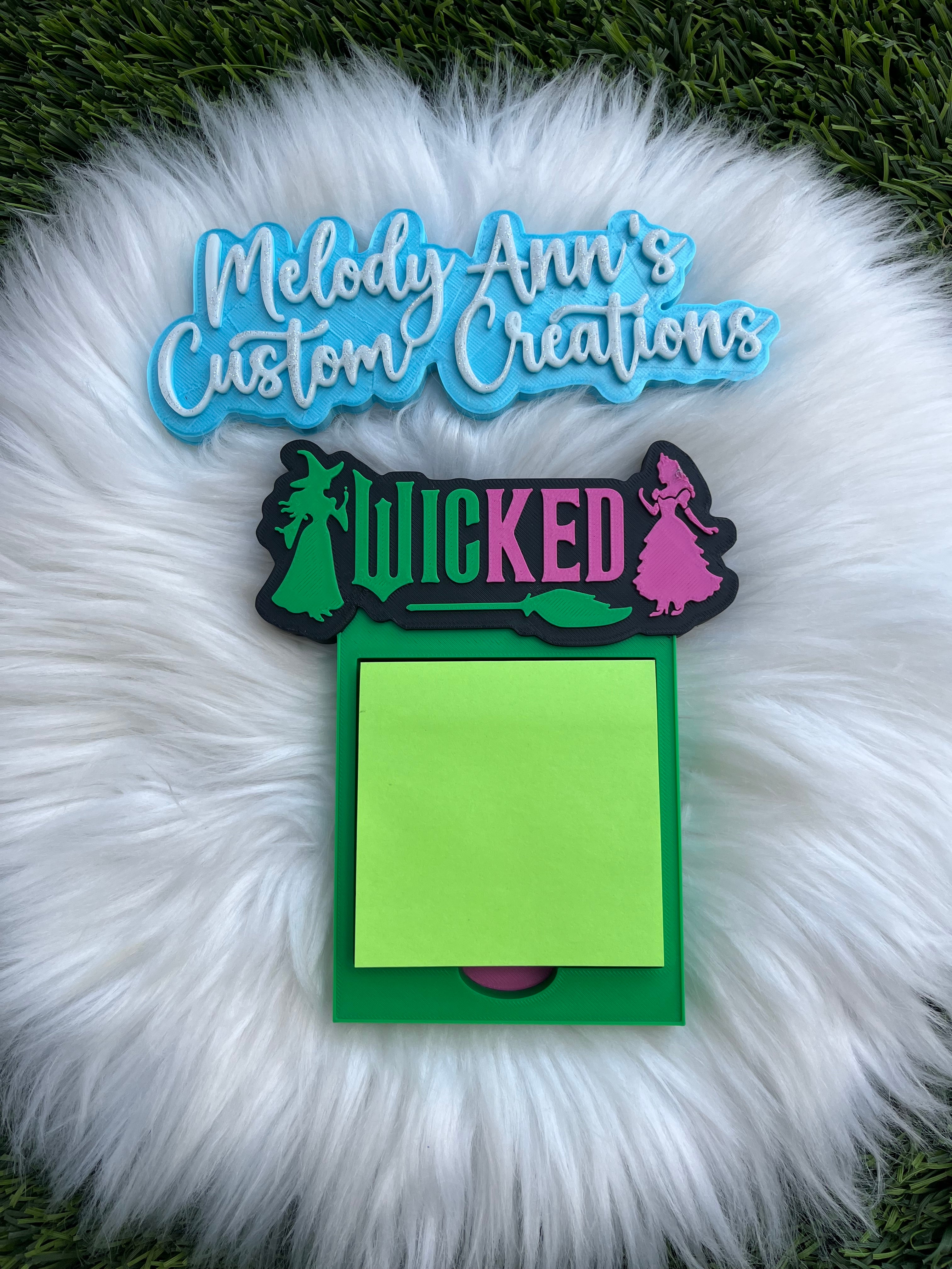 Wicked Sticky Note Holder
