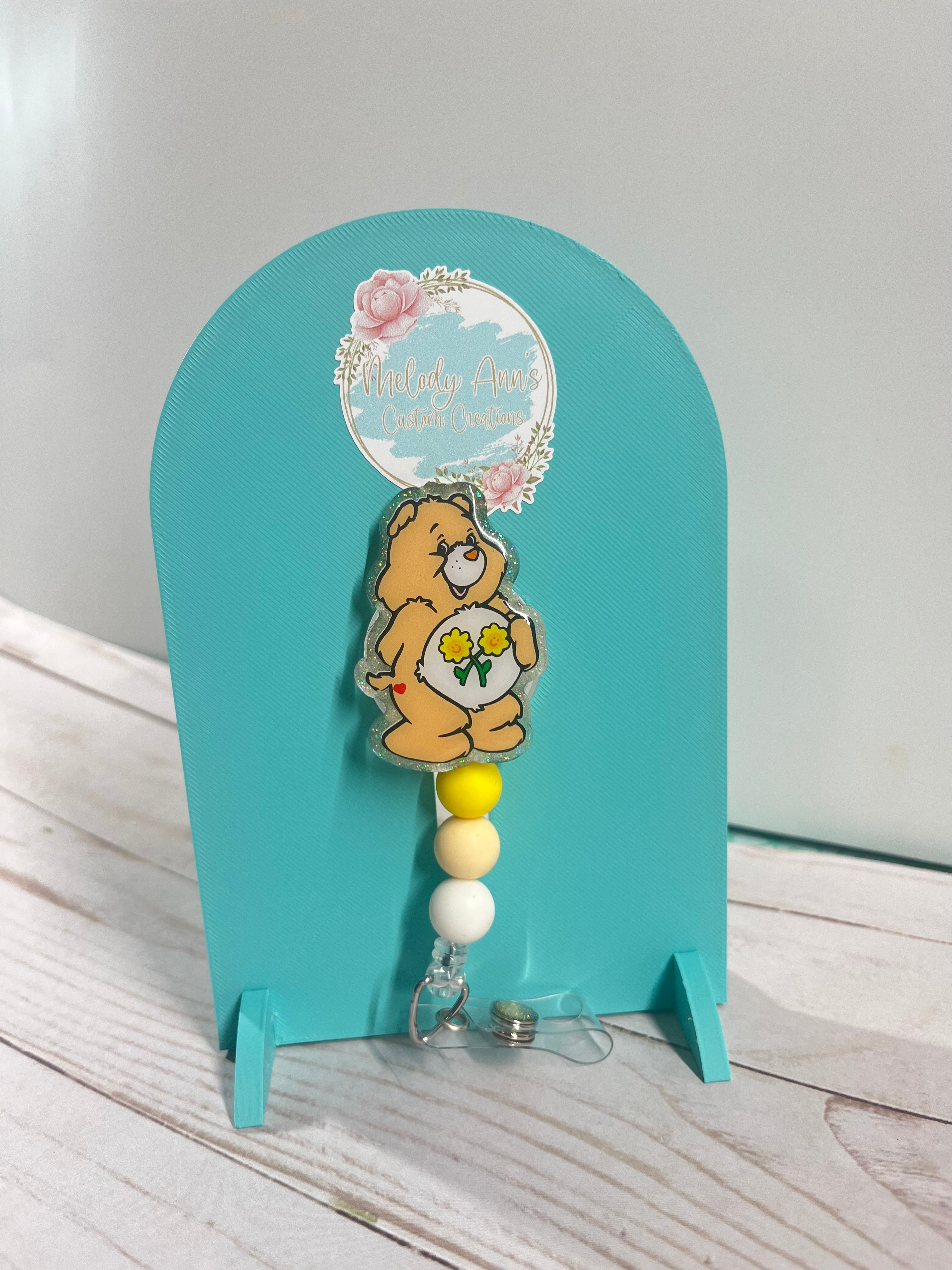 Yellow Bear Badge Reel