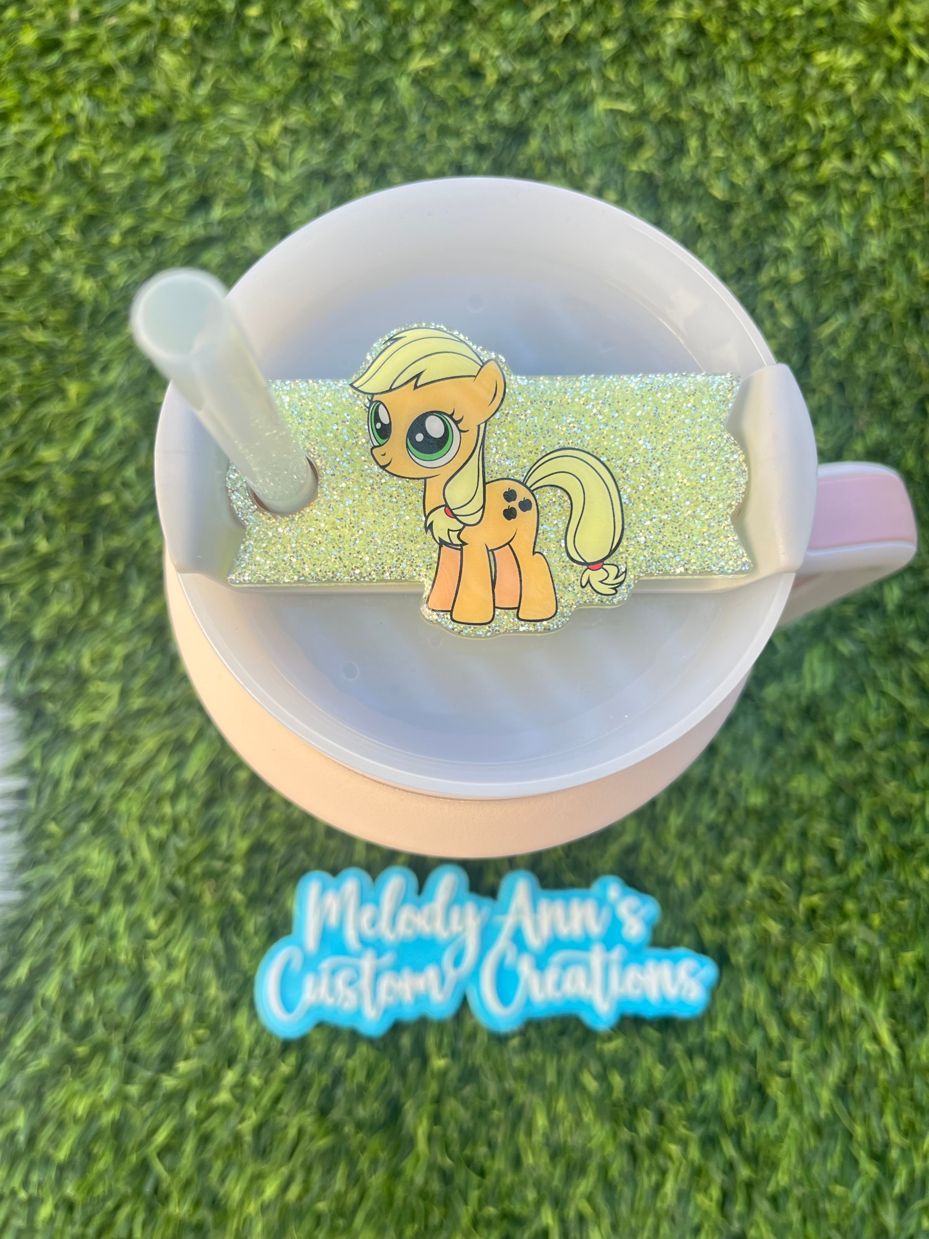 Little Pony Tumbler Topper