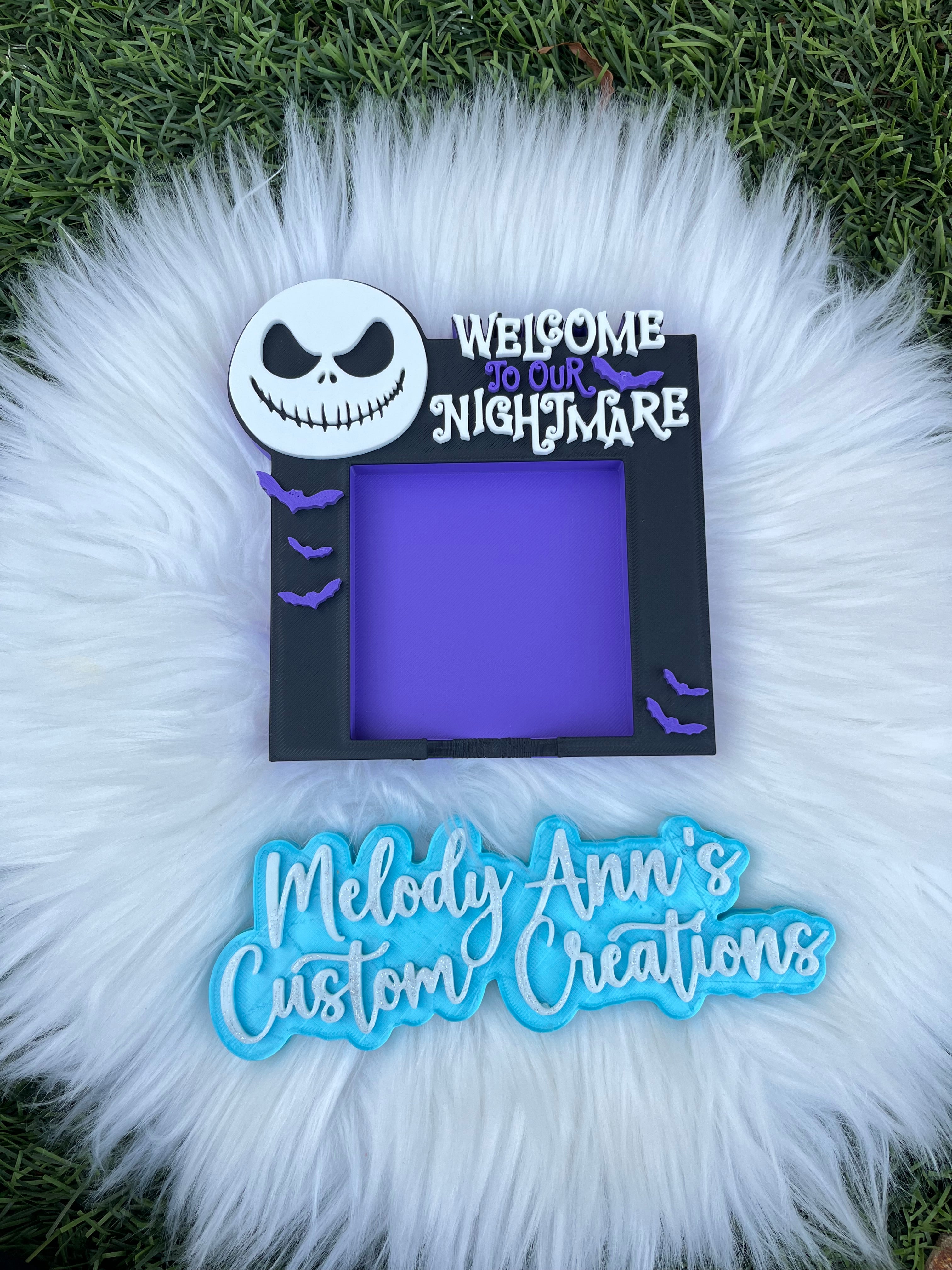 Welcome To Our Nightmare Sticky Note Holder