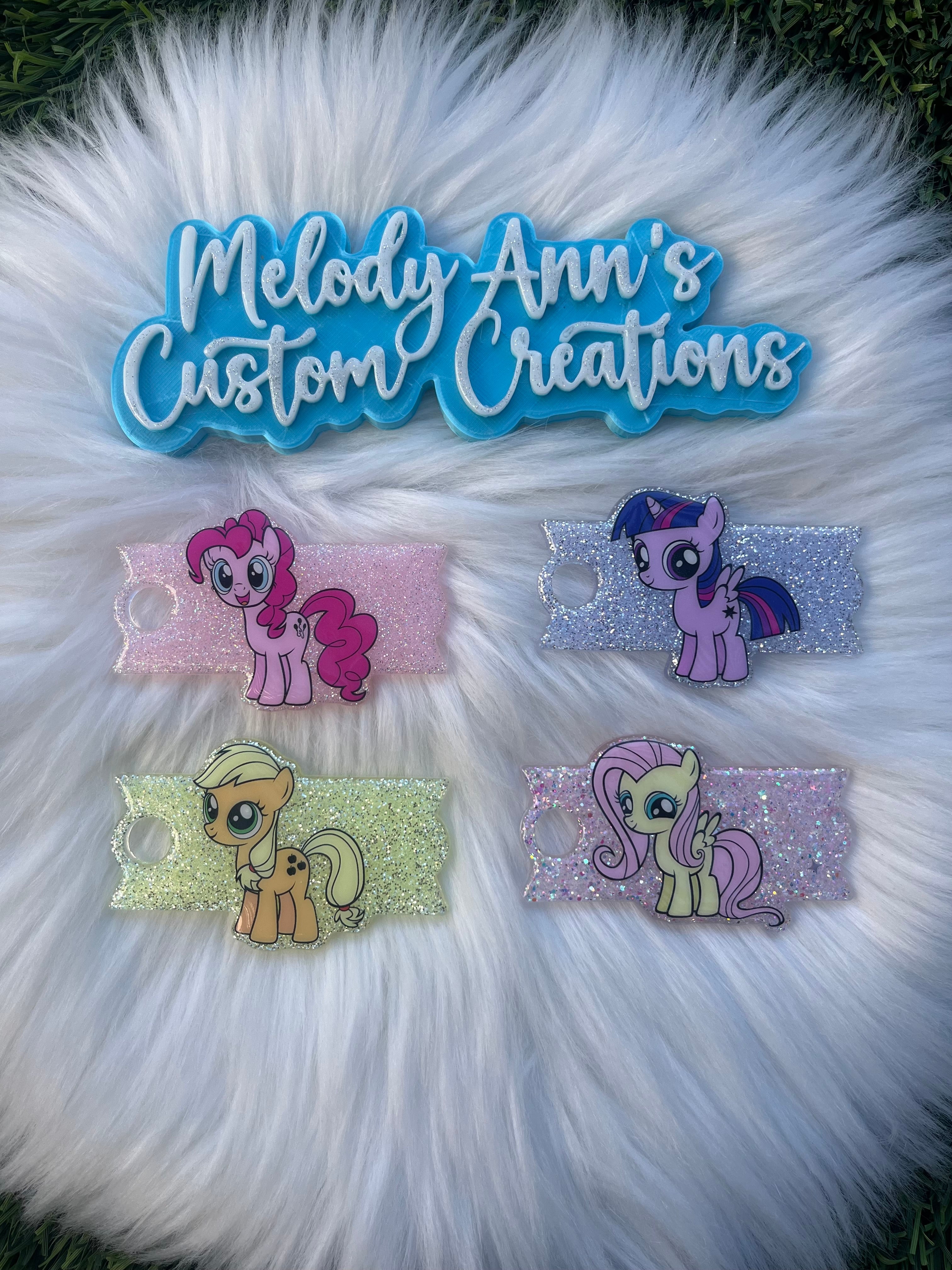 Little Pony Tumbler Topper