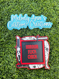 Horror Flick Chick Sticky Note Holder