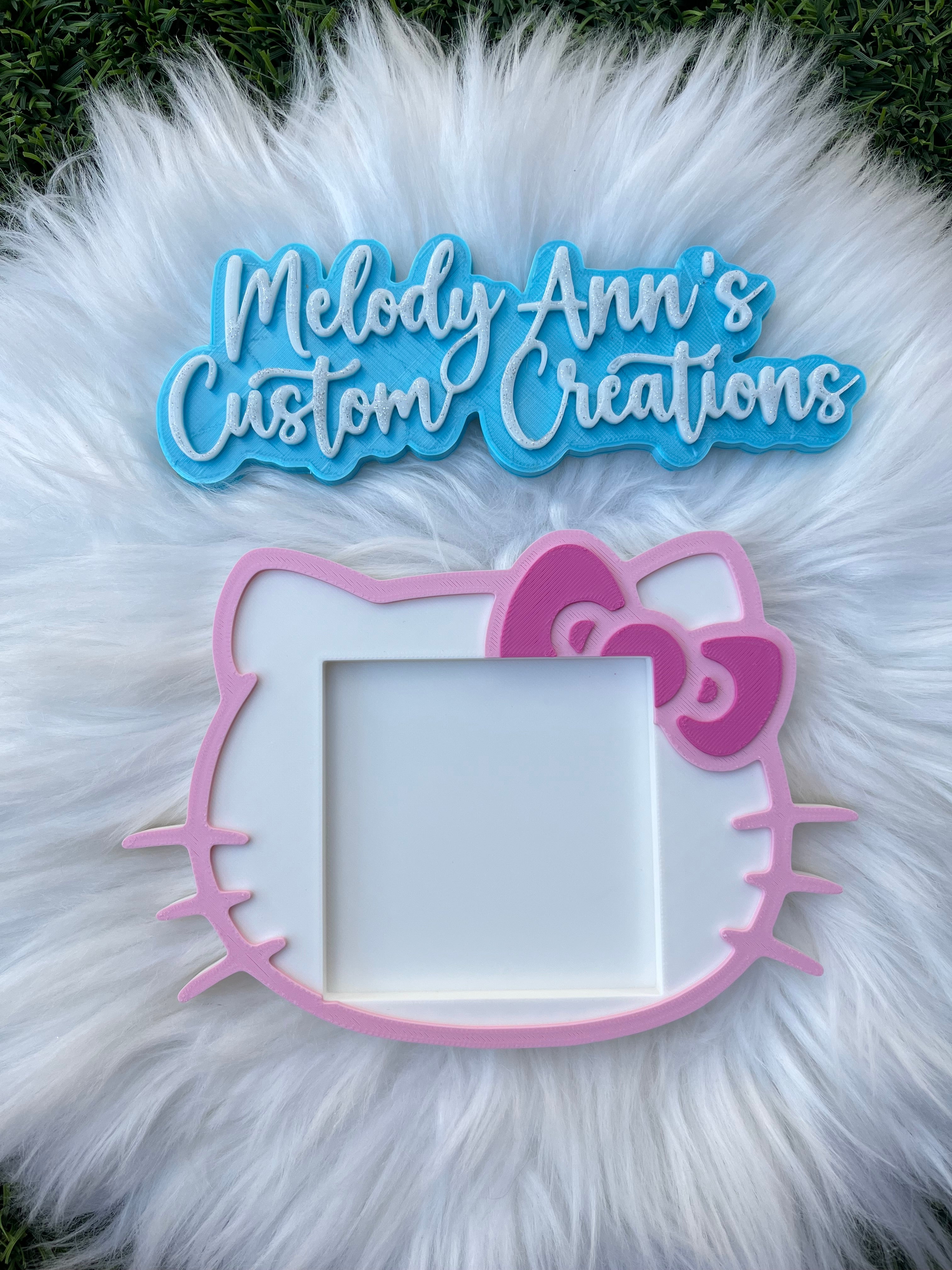 Kitty Sticky Note Holder