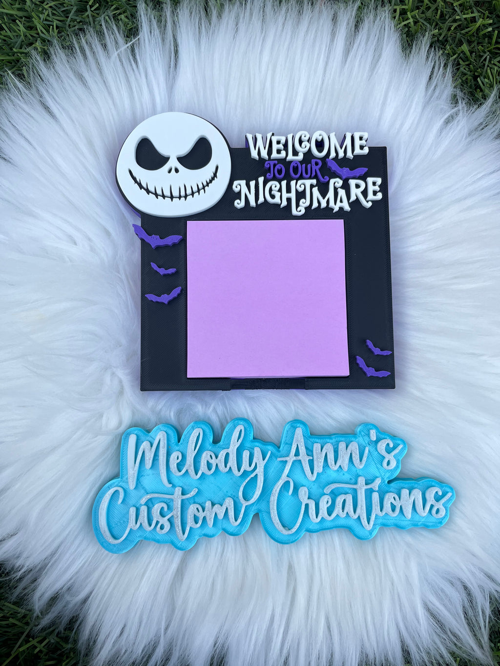 Welcome To Our Nightmare Sticky Note Holder