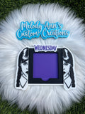 Wednesday Sticky Note Holder