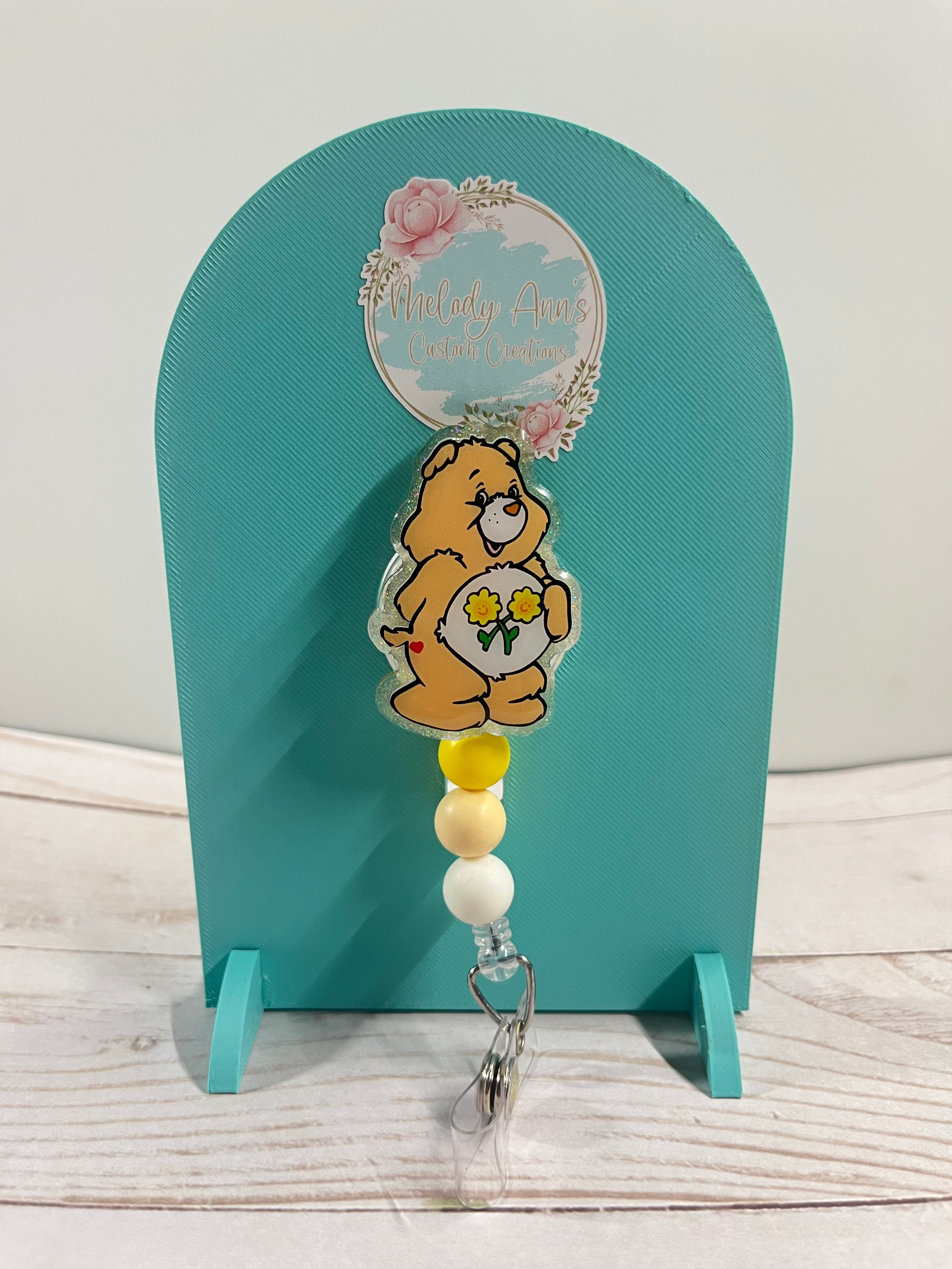 Yellow Bear Badge Reel