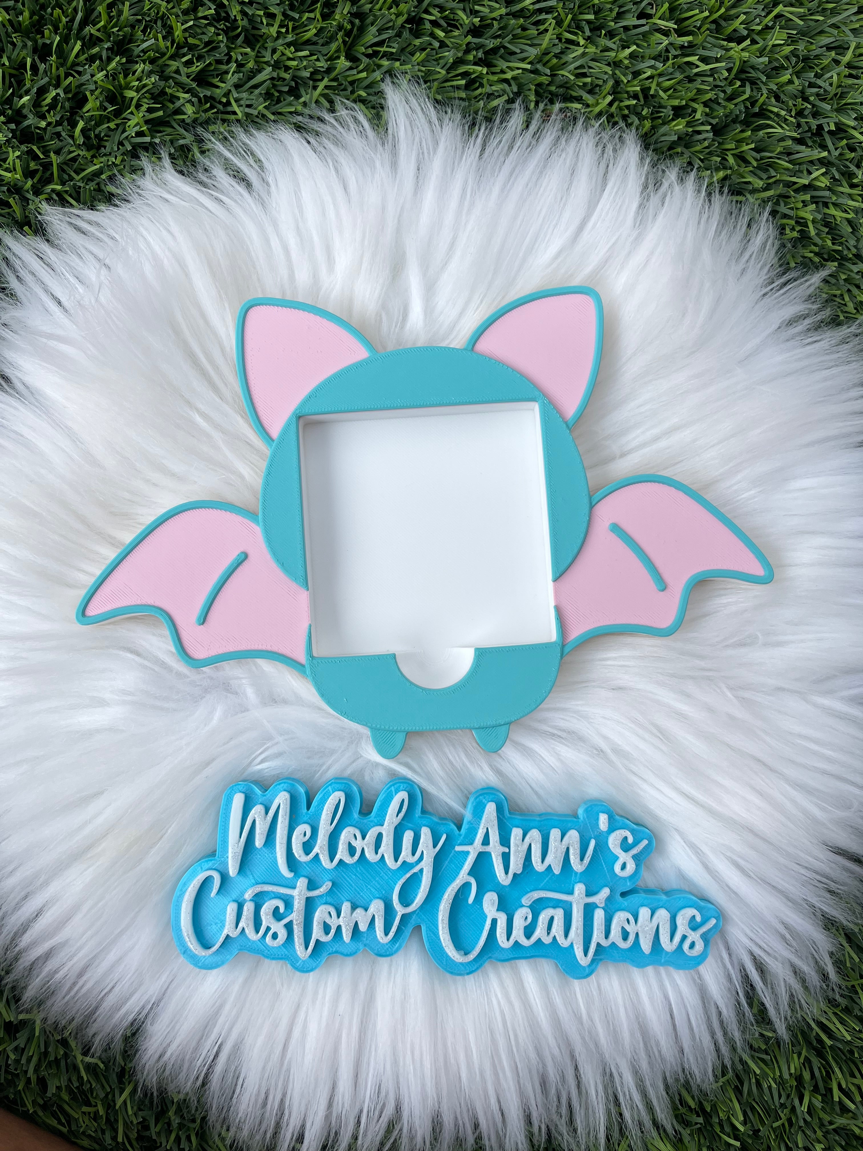 Cute Bat Sticky Note Holder