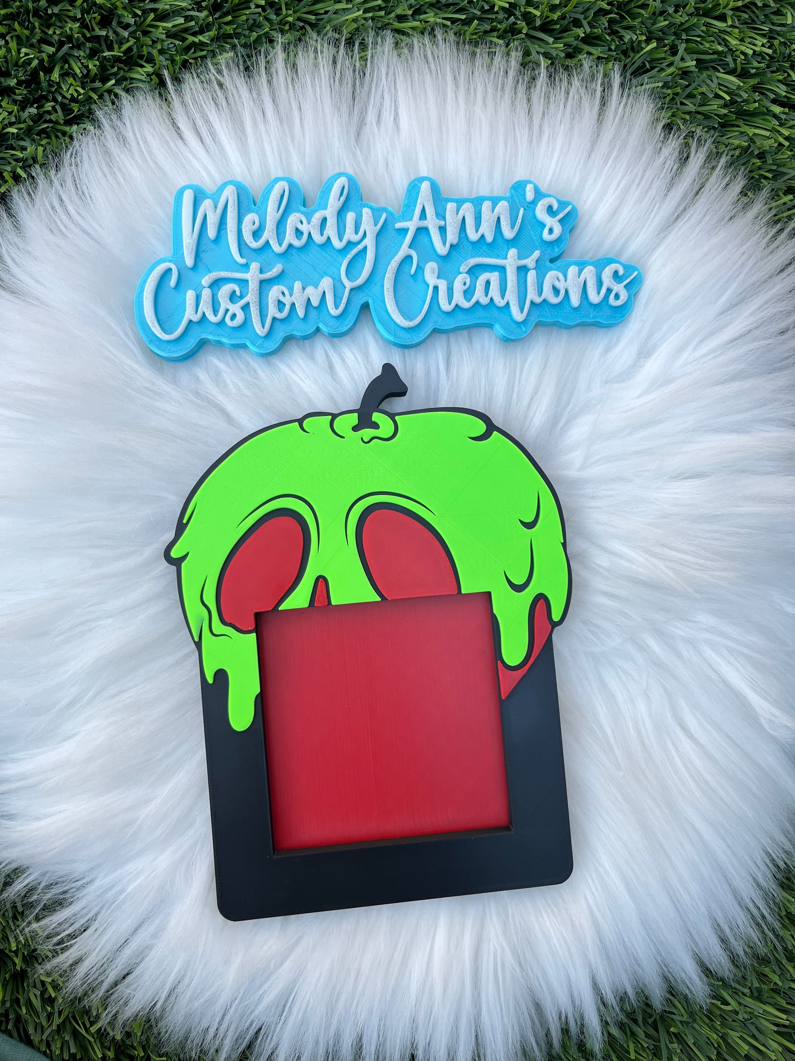 Poison Apple Sticky Note Holder
