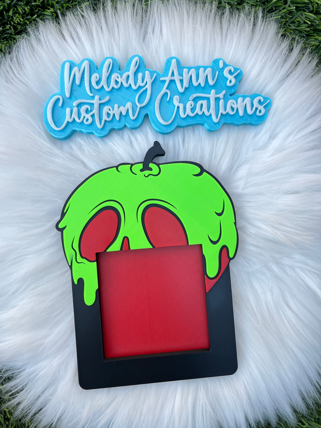 Poison Apple Sticky Note Holder