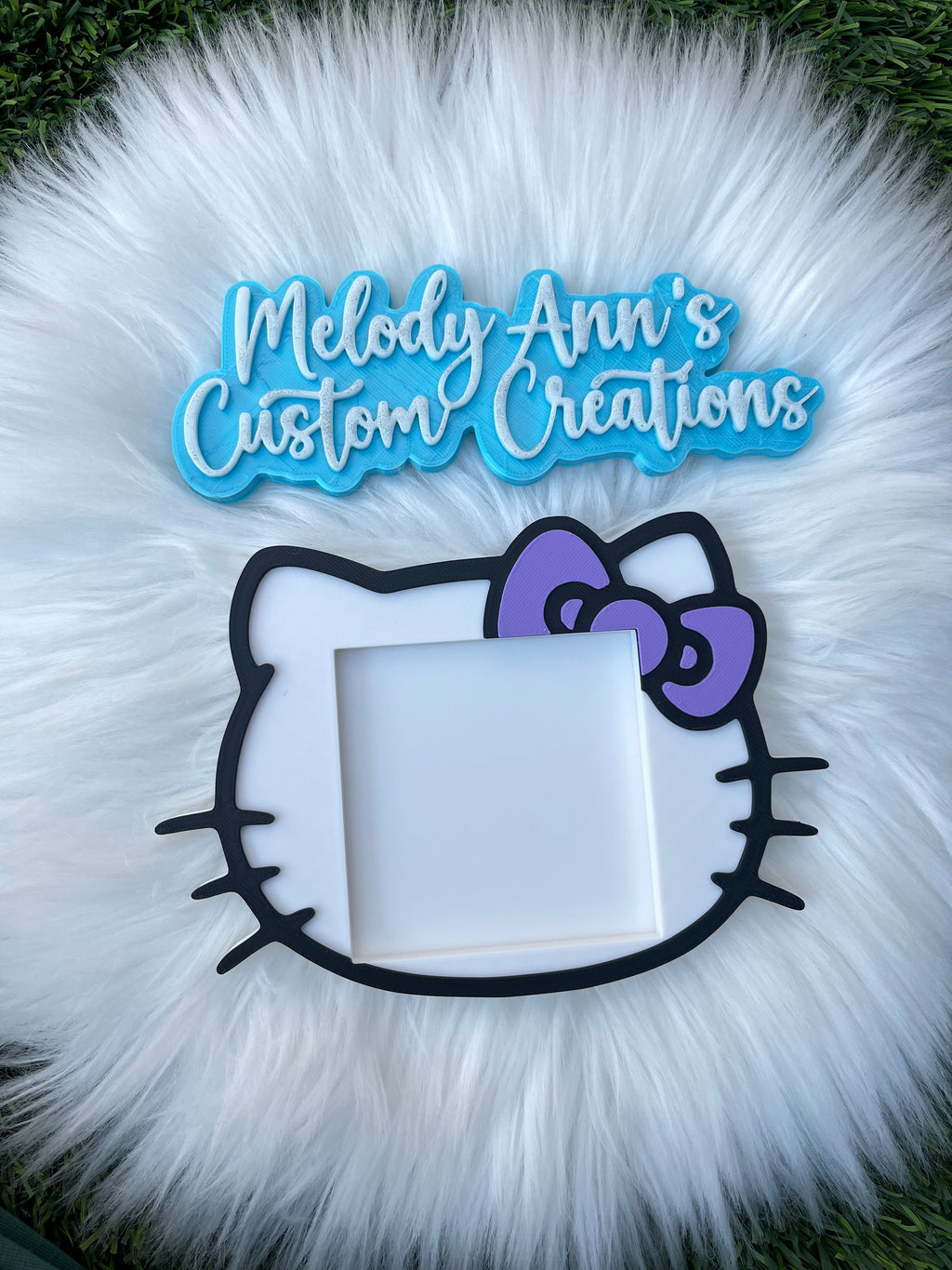Kitty Sticky Note Holder