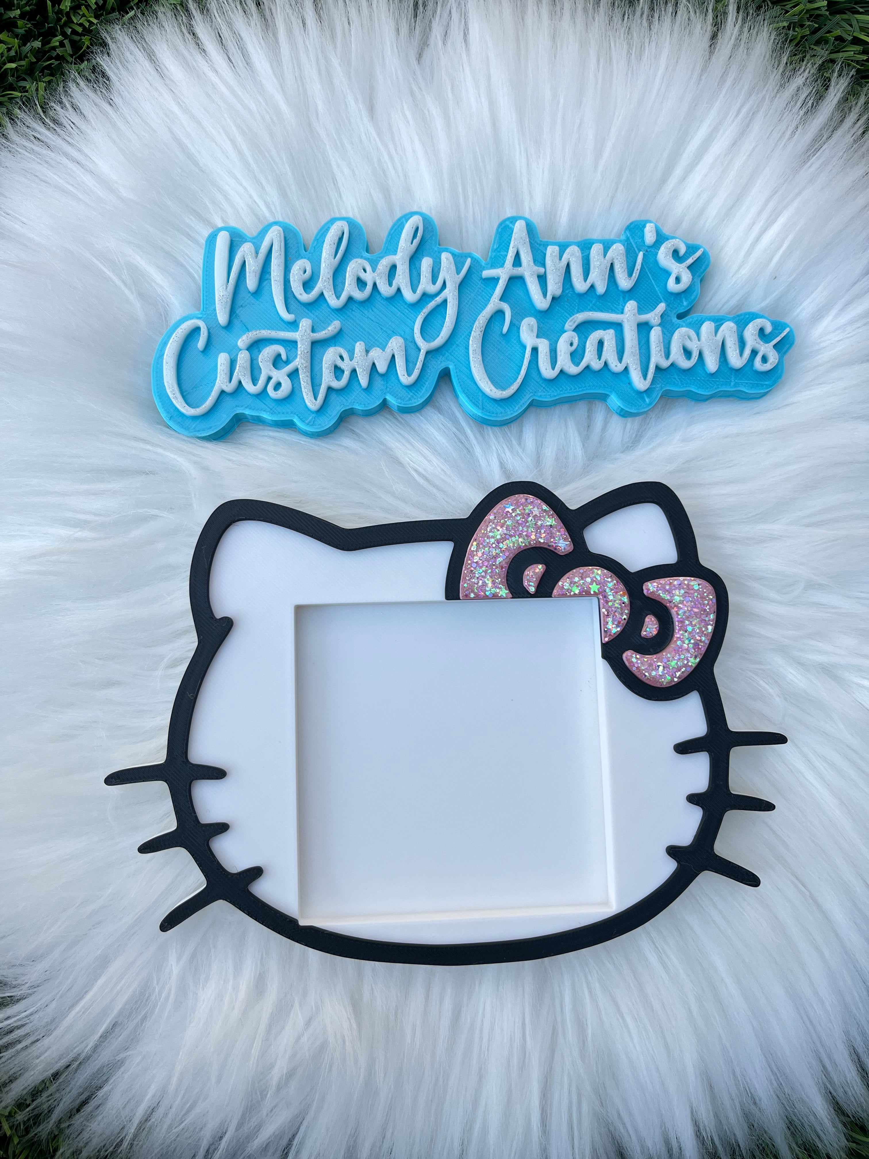 Kitty Sticky Note Holder
