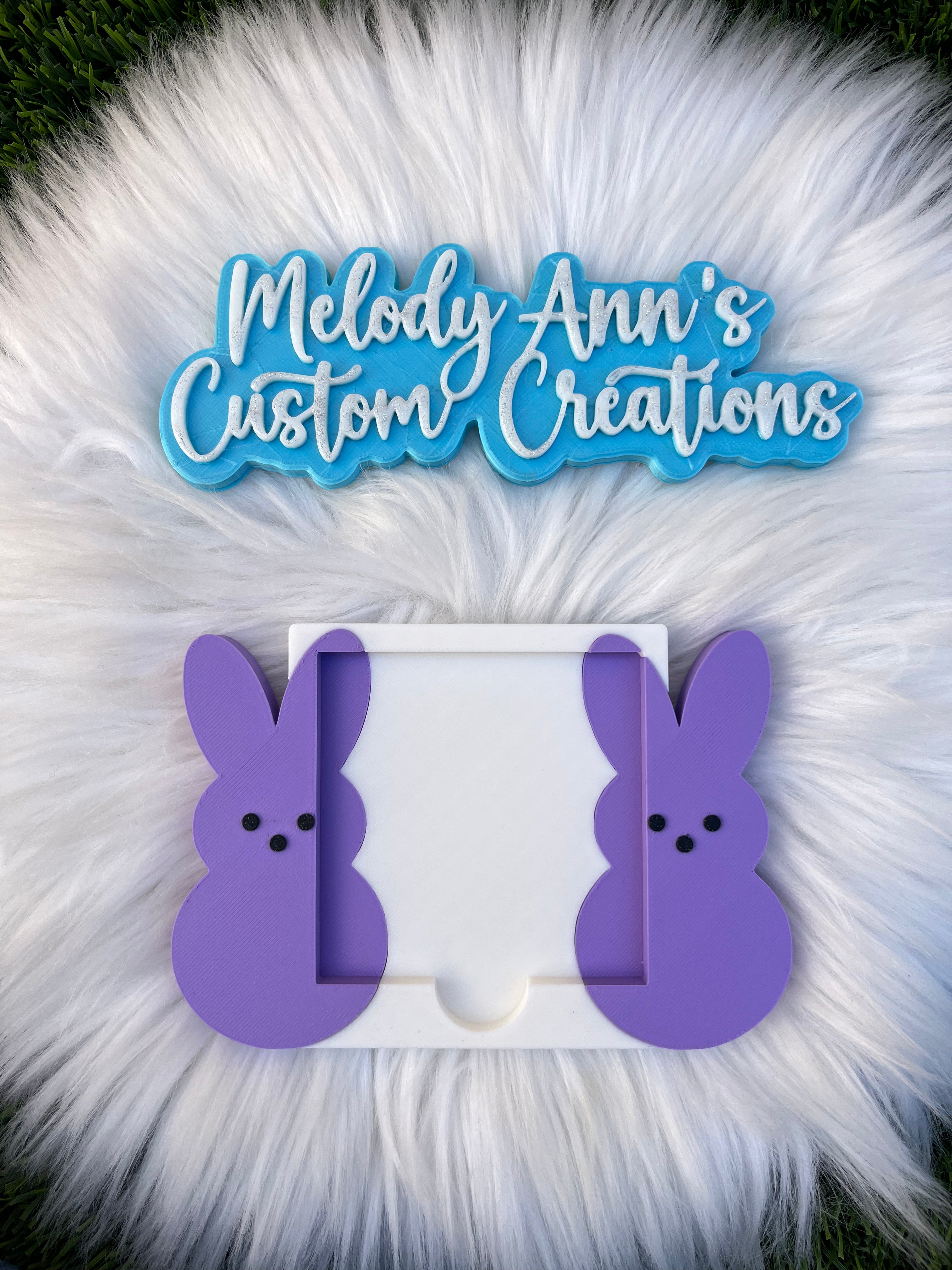 Bunny Sticky Note Holder