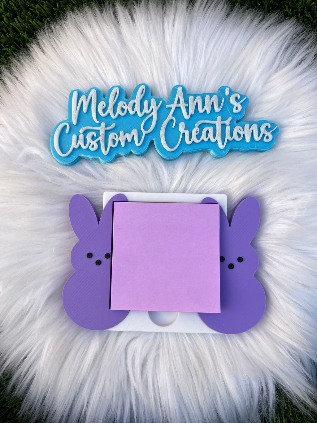 Bunny Sticky Note Holder