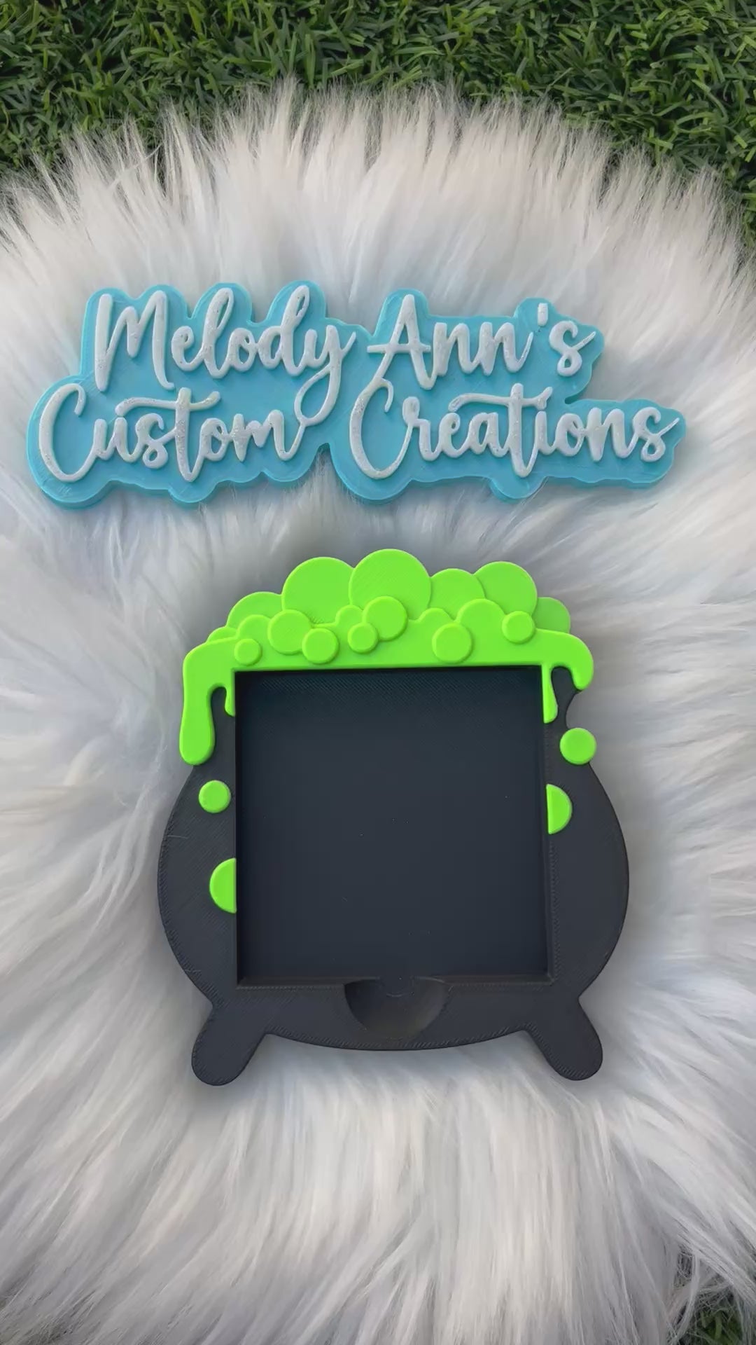 Cauldron Sticky Note Holder