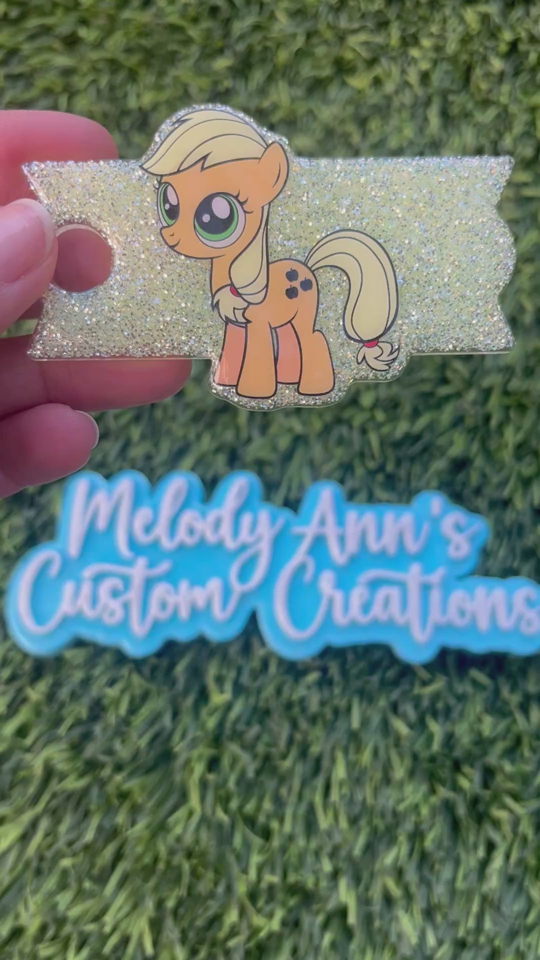 Little Pony Tumbler Topper