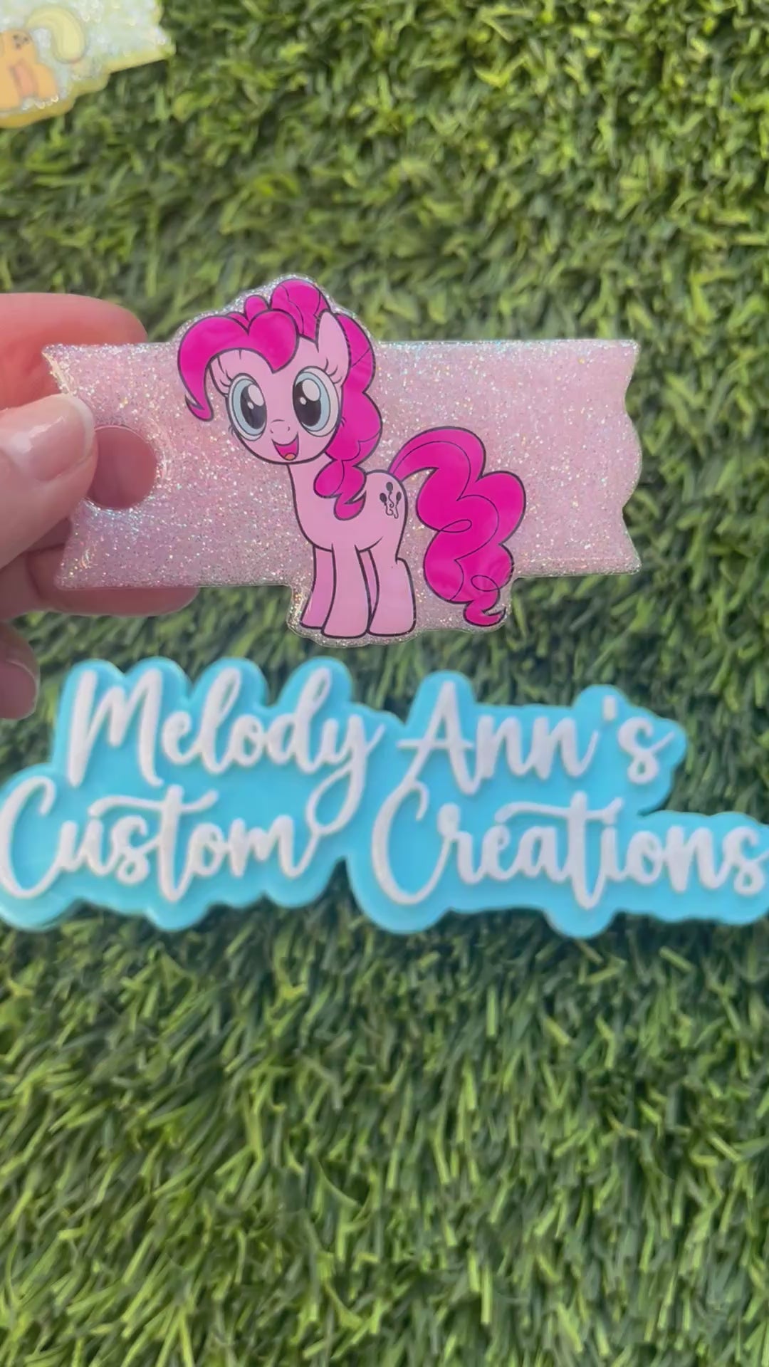 Little Pony Tumbler Topper