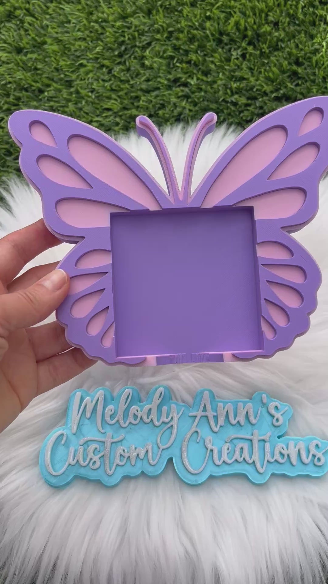Butterfly Sticky Note Holder