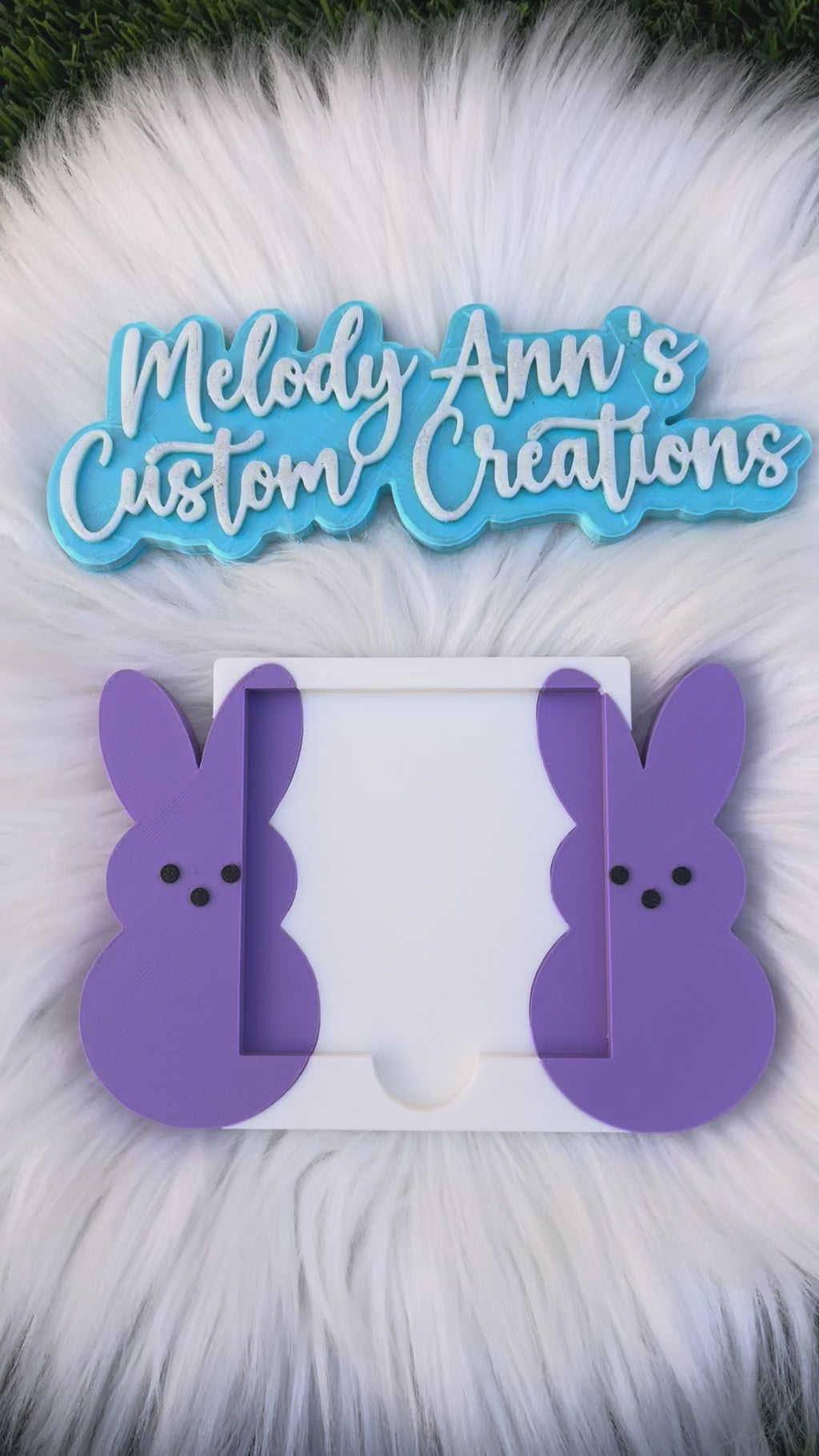 Bunny Sticky Note Holder